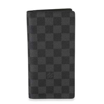 Louis Vuitton Damier Graphite Brazza Wallet Wallet fv