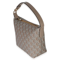 Gucci Taupe GG Shadow Monogram Canvas Super Mini Ophidia Hobo Handbag 2