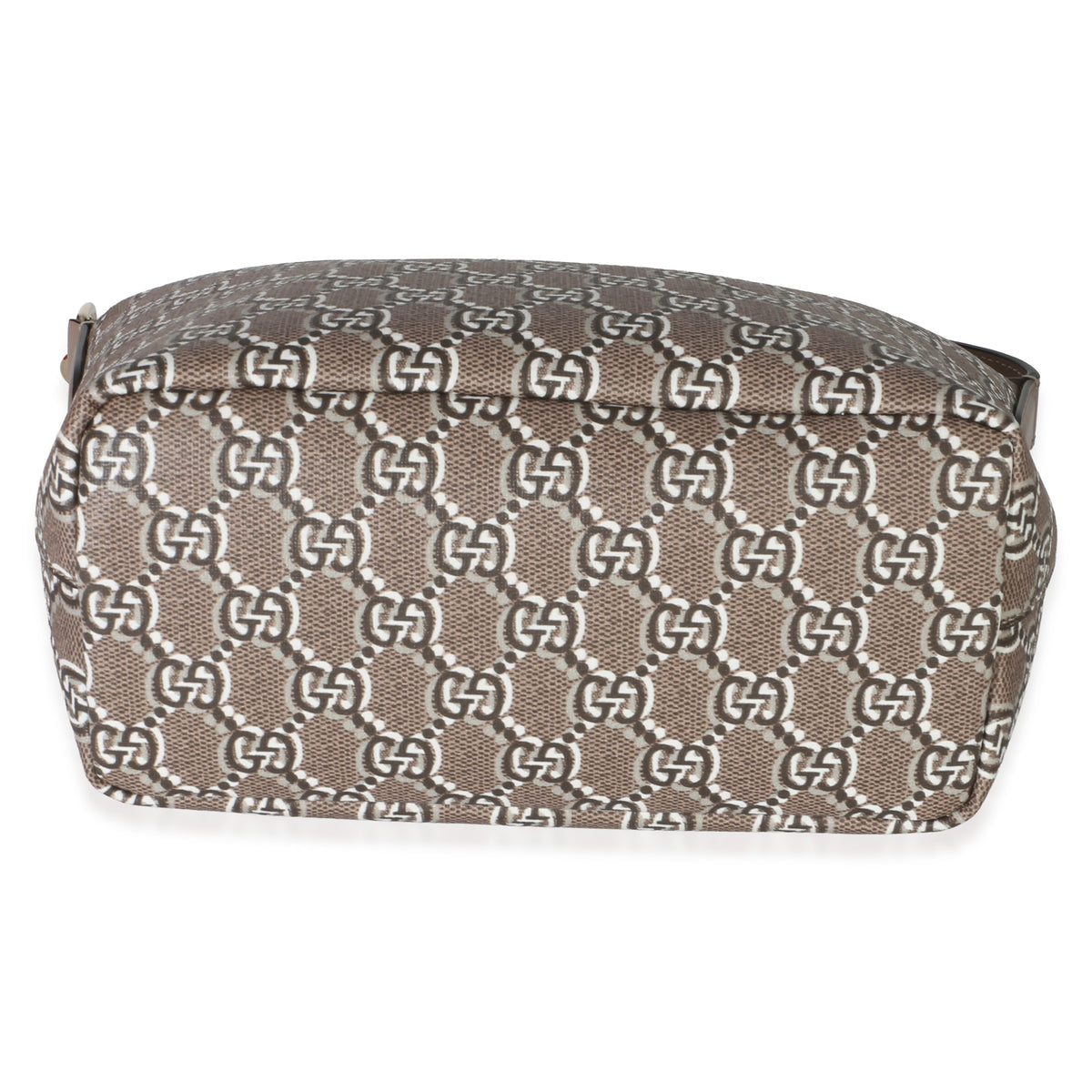 Gucci Taupe GG Shadow Monogram Canvas Super Mini Ophidia Hobo Handbag 5