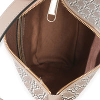 Gucci Taupe GG Shadow Monogram Canvas Super Mini Ophidia Hobo Handbag 8