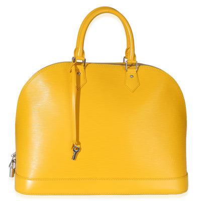 Louis Vuitton Citron Epi Alma GM Handbag id