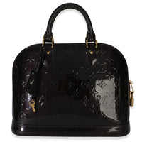 Louis Vuitton Amarante Monogram Vernis Alma PM Handbag id