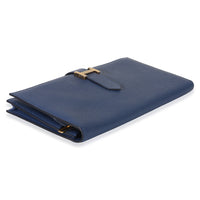 Hermès Bleu Brighton Chevre Mysore Bearn Wallet GHW Wallet 7