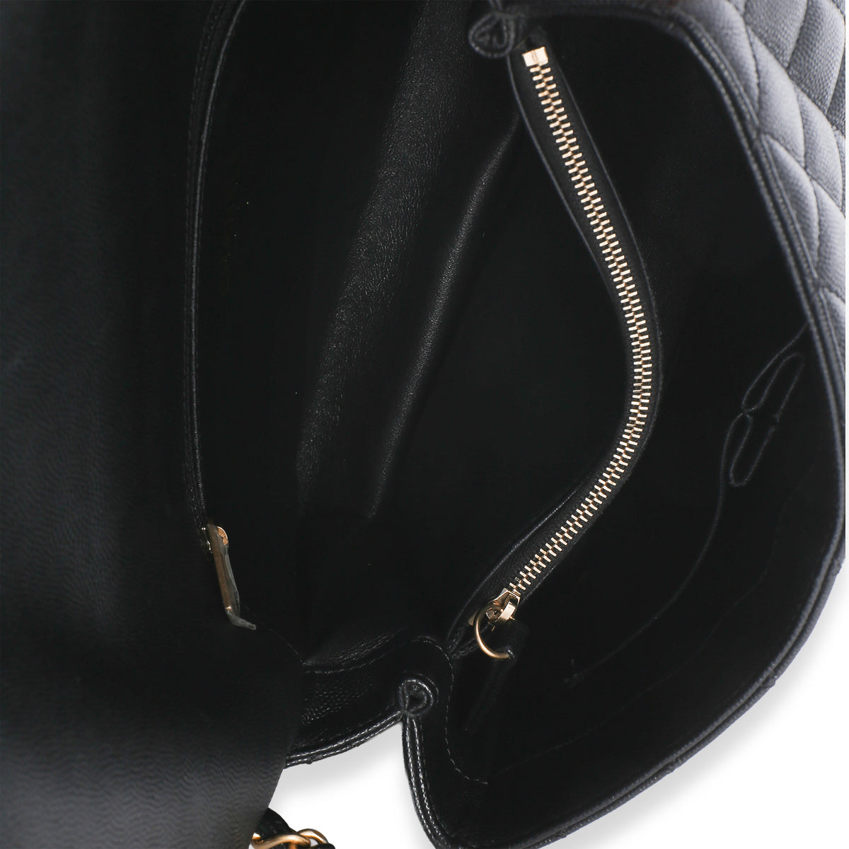 Chanel Black Quilted Caviar Lizard Medium Coco Top Handle Bag Handbag 9