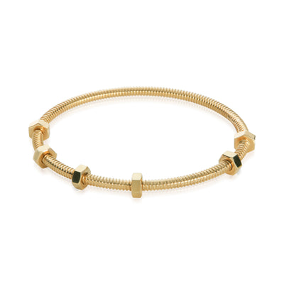 Cartier Yellow Gold  Ecrou Bracelet fv