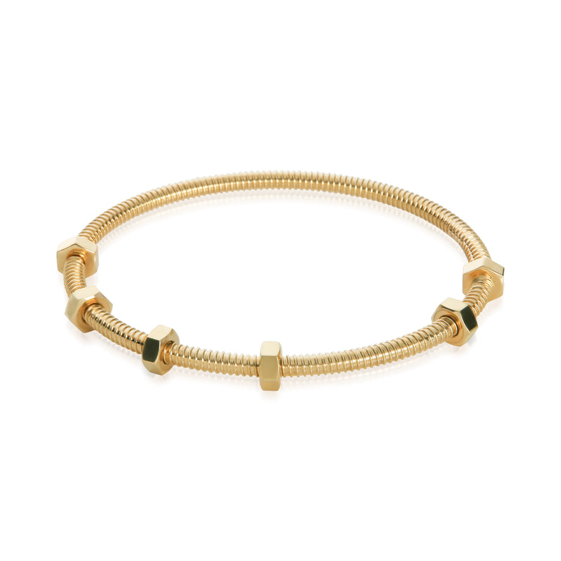 Cartier Yellow Gold  Ecrou Bracelet fv