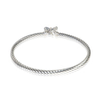 David Yurman Yellow Gold & Sterling Silver  Cable Bow Bracelet 3
