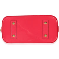 Louis Vuitton Hot Pink Monogram Vernis Alma BB Handbag 4