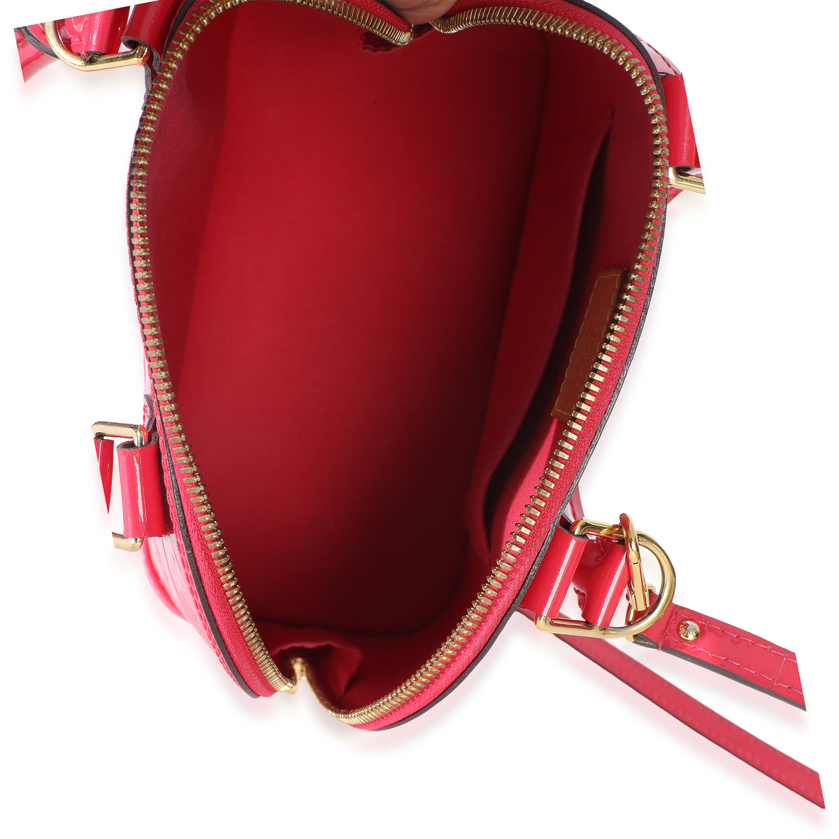 Louis Vuitton Hot Pink Monogram Vernis Alma BB Handbag 8