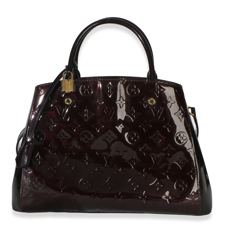 Louis Vuitton Amarante Monogram Vernis Montaigne MM Handbag id