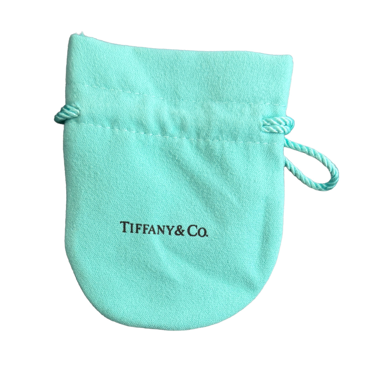 Tiffany & Co. Yellow Gold Diamond Clover Key Pendant box