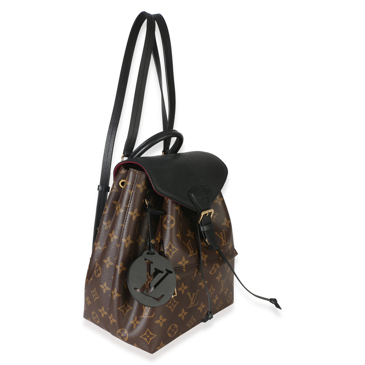 Louis Vuitton Black Monogram Canvas Montsouris PM NM Handbag 3