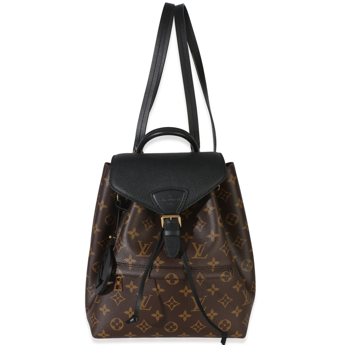Louis Vuitton Black Monogram Canvas Montsouris PM NM Handbag id