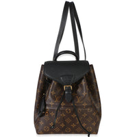 Louis Vuitton Black Monogram Canvas Montsouris PM NM Handbag id
