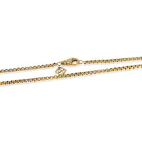 David Yurman Yellow Gold  Box Chain Necklace 2