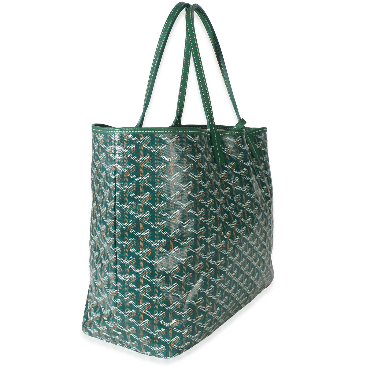 Goyard Green ine Canvas Saint Louis PM Handbag 3