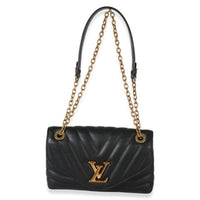 Louis Vuitton Black Calfskin New Wave MM NM Handbag 8