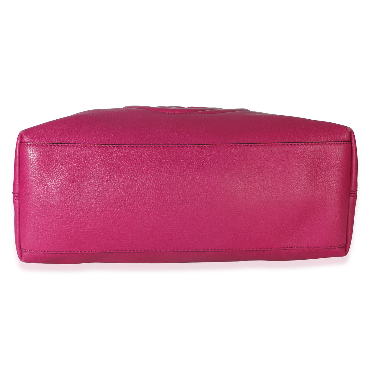 Gucci Pink Pebbled Calfskin Medium Soho Chain Shoulder Bag Handbag 5