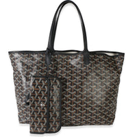 Goyard Black ine Canvas Saint Louis PM Handbag fv