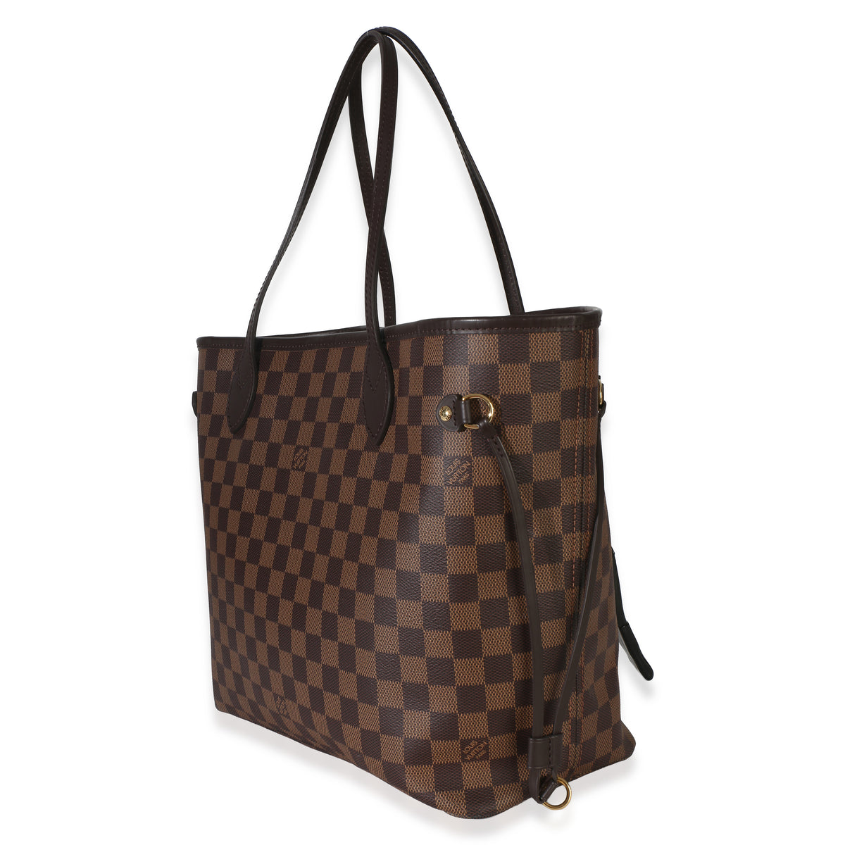 Louis Vuitton Damier Ebene Canvas Neverfull MM Handbag 2