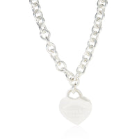 Tiffany & Co. Sterling Silver  Return To Tiffany XL Heart Necklace 2
