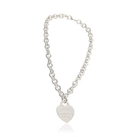 Tiffany & Co. Sterling Silver  Return To Tiffany XL Heart Necklace fv
