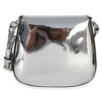 Prada Argento Spazzolato Mini Cleo Flap Bag Handbag 4