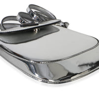 Prada Argento Spazzolato Mini Cleo Flap Bag Handbag 7