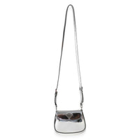 Prada Argento Spazzolato Mini Cleo Flap Bag Handbag 8