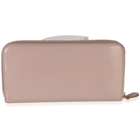 Prada Light Pink Vitello Move Zip Around Wallet Wallet 4