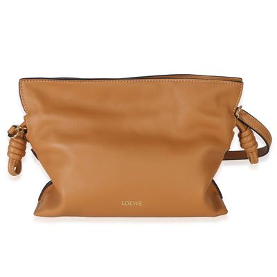 Loewe Warm Desert Nappa Mini Flamenco Knot Clutch Handbag id