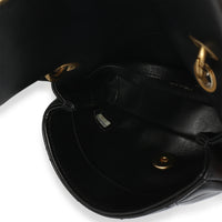 Chanel Black Quilted Lambkin Small Chain Is More Flap Bag Handbag 9