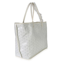 Goyard White ine Canvas Anjou PM Handbag 3