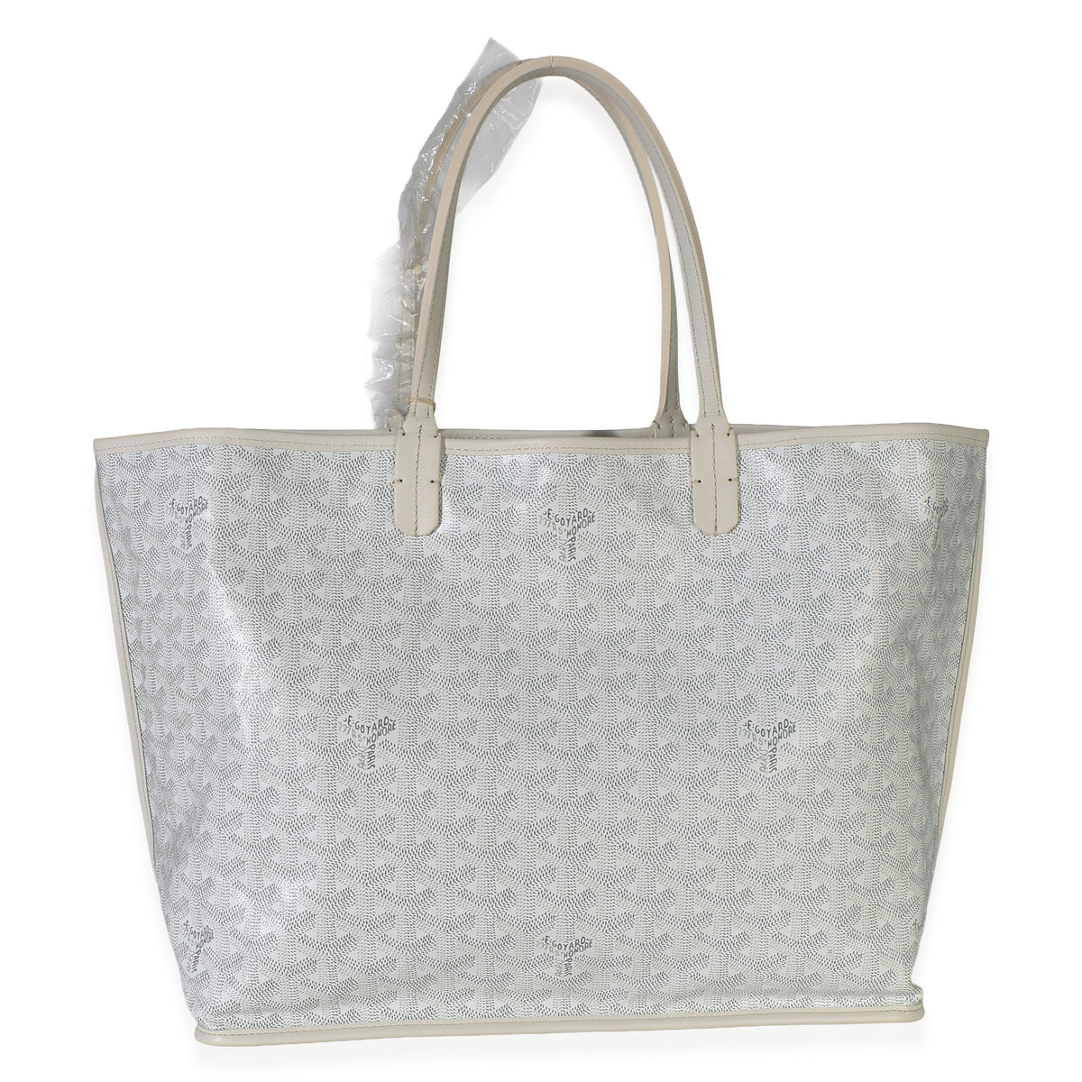 Goyard White ine Canvas Anjou PM Handbag 4