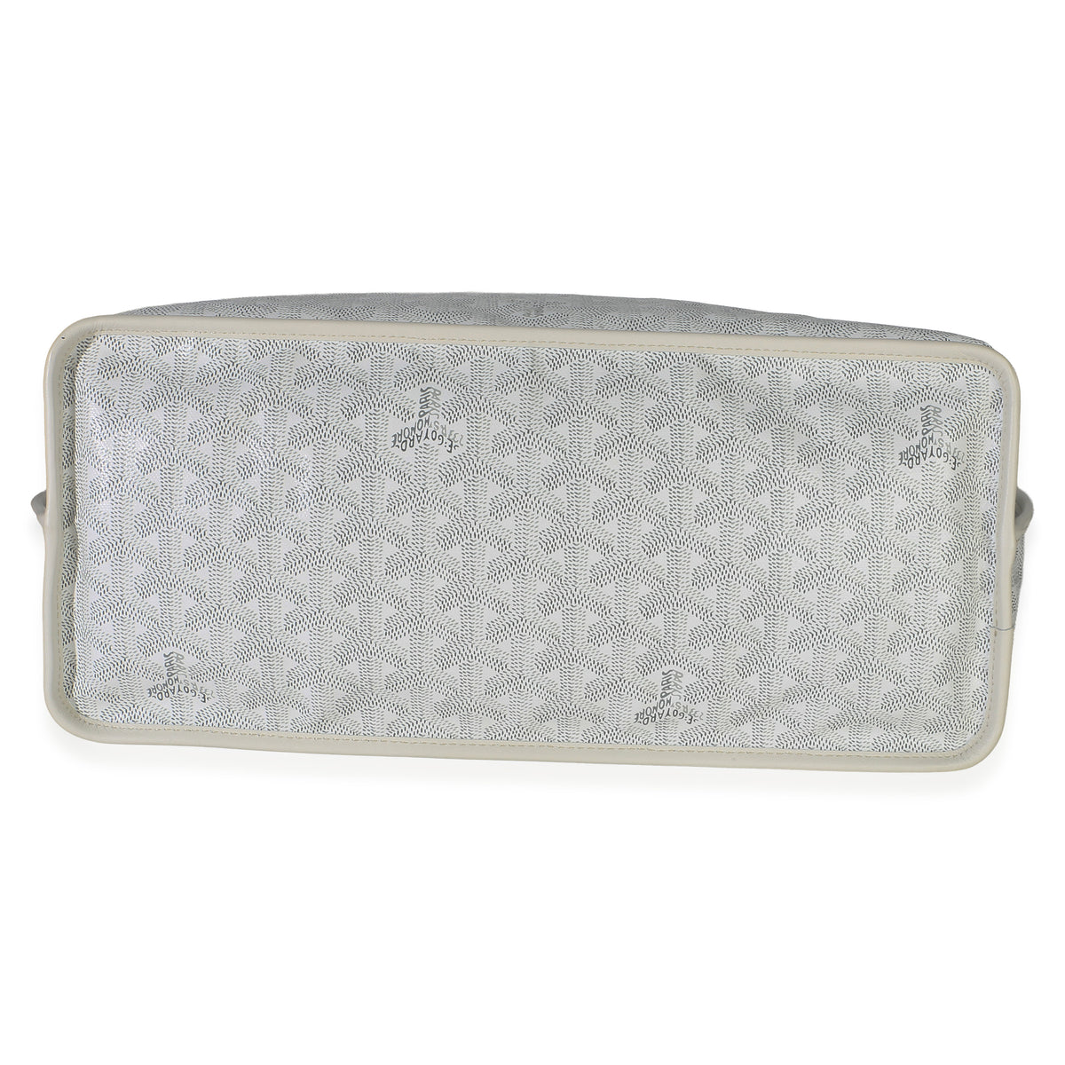 Goyard White ine Canvas Anjou PM Handbag 5