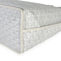 Goyard White ine Canvas Anjou PM Handbag 6