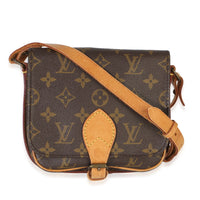Louis Vuitton Vintage Monogram Canvas Cartouchiere 17 Handbag id