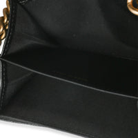 Chanel Black Quilted Caviar Boy Card Holder On Chain Handbag 8