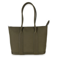Hermès Vert Veronese Toile Negonda Garden Party Zip 36 PHW Handbag id