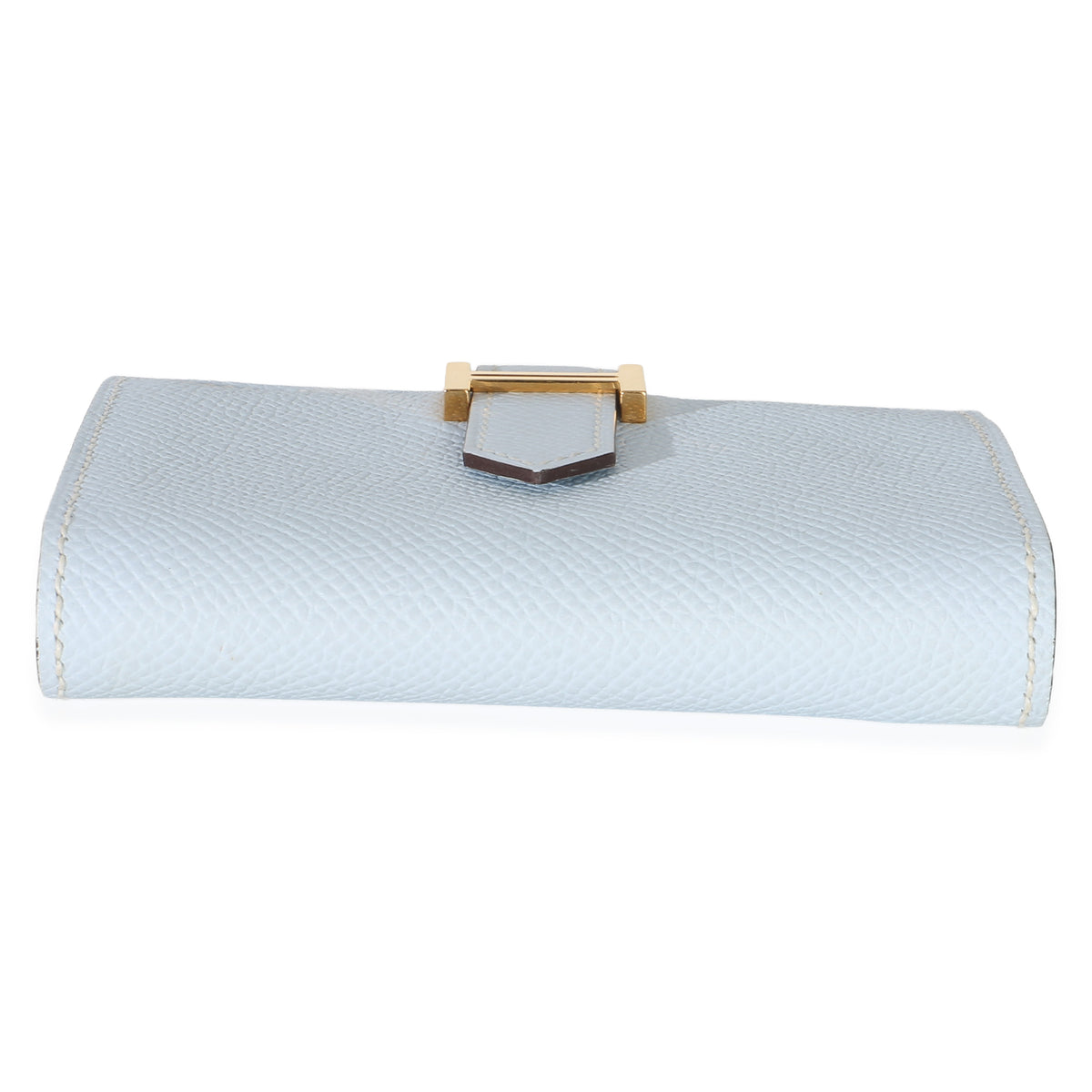 Hermès Bleu Brume Epsom Bearn Card Holder Wallet GHW Wallet 5
