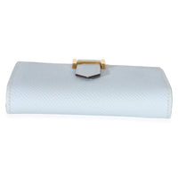 Hermès Bleu Brume Epsom Bearn Card Holder Wallet GHW Wallet 5