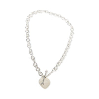 Tiffany & Co. Sterling Silver  Return To Tiffany Lovestruck Necklace 2