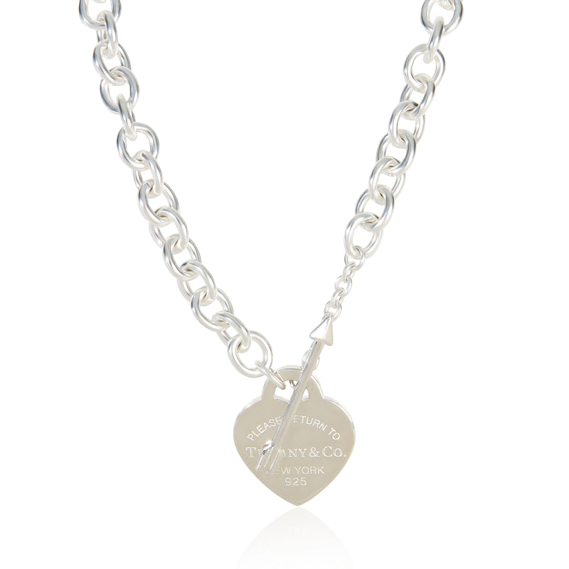 Tiffany & Co. Sterling Silver  Return To Tiffany Lovestruck Necklace fv
