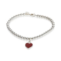 Tiffany & Co. Sterling Silver Diamond Return To Tiffany Bracelet