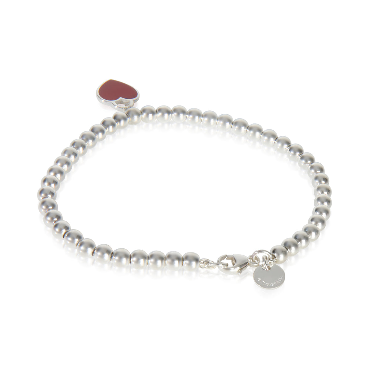 Tiffany & Co. Sterling Silver Diamond Return To Tiffany Bracelet