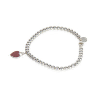 Tiffany & Co. Sterling Silver Diamond Return To Tiffany Bracelet
