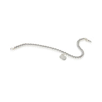 Tiffany & Co. Sterling Silver Diamond Return To Tiffany Bracelet