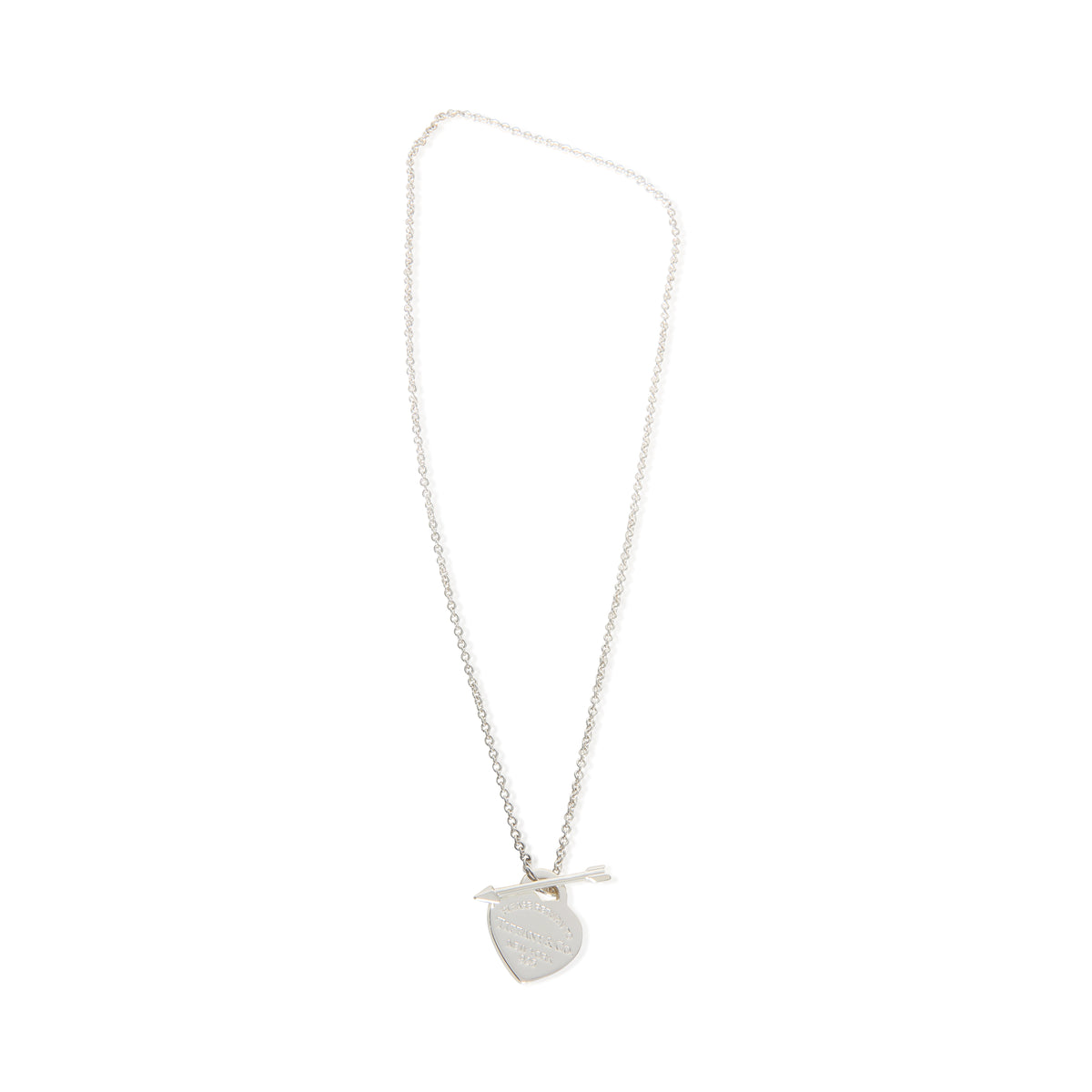 Tiffany & Co. Sterling Silver  Return To Tiffany Lovestruck Pendant 2