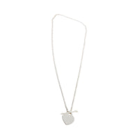 Tiffany & Co. Sterling Silver  Return To Tiffany Lovestruck Pendant 2