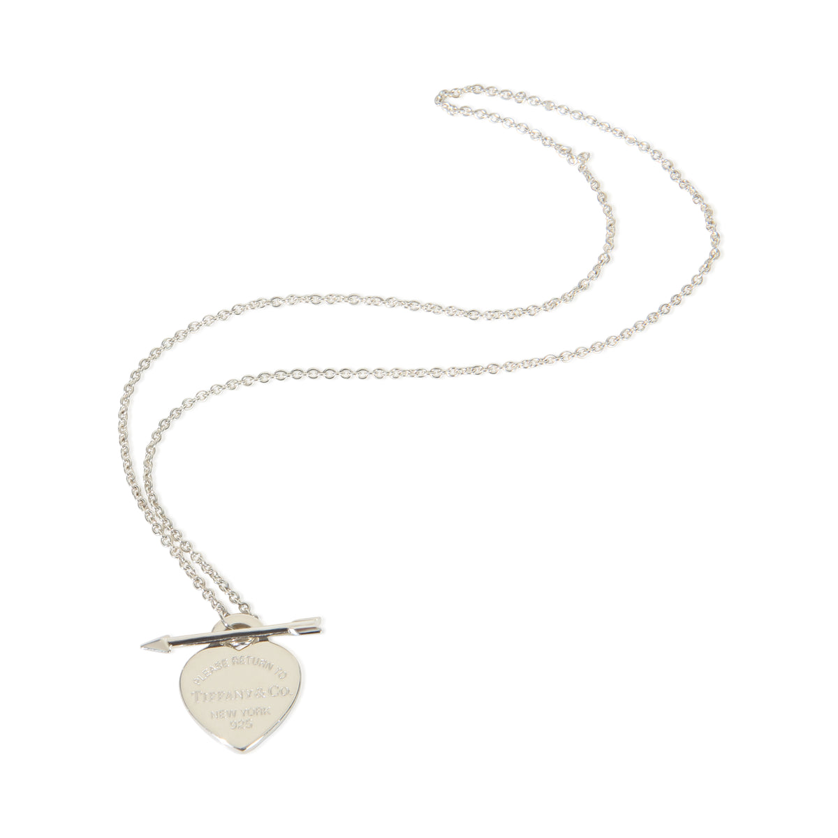 Tiffany & Co. Sterling Silver  Return To Tiffany Lovestruck Pendant 3